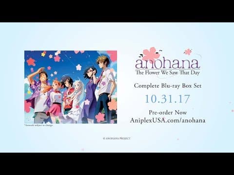 Anohana: The Flower We Saw That Day trailer