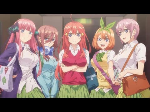 The Quintessential Quintuplets trailer